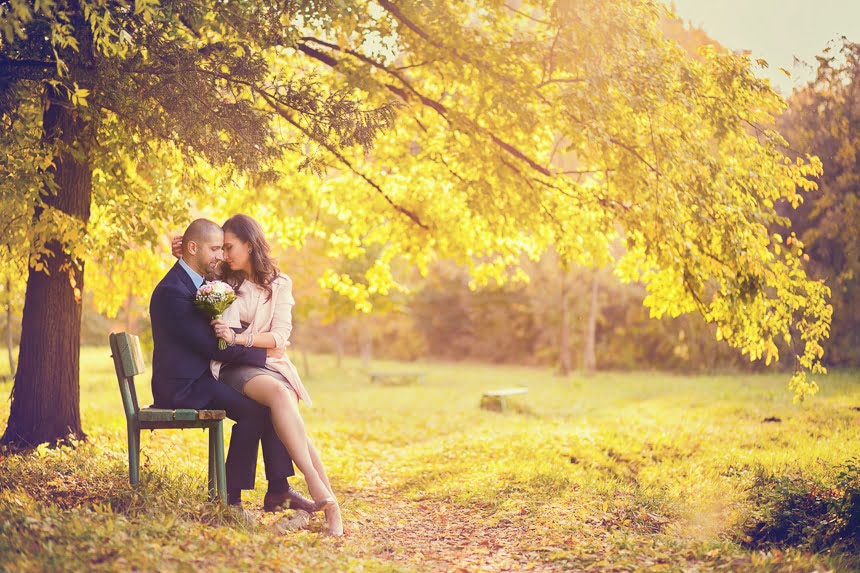 Fotograf nunta - Claudiu Visan 2 sedinta foto de logodna gradina botanica toamna